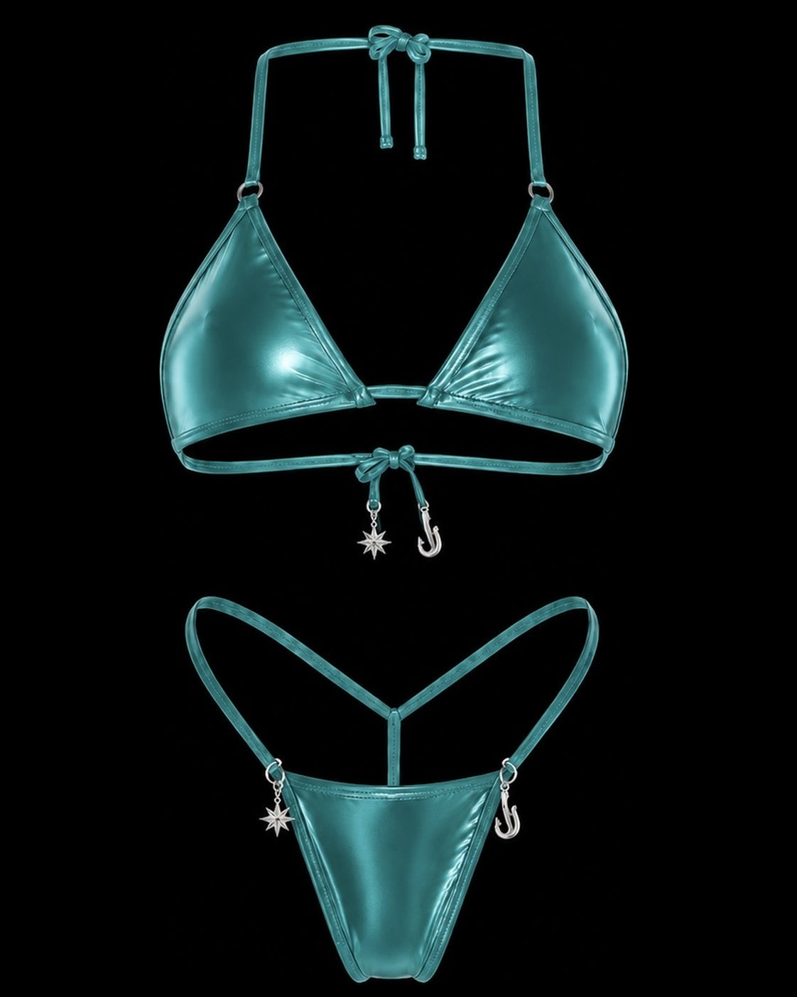 Hookline™ Star & Hook Charm Bikini